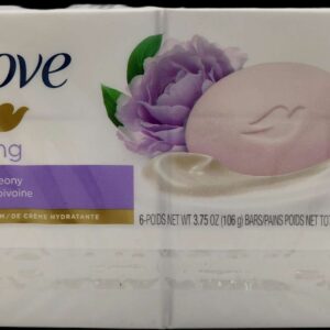 Dove Indulging Bars – Sweet Cream & Peony – 6 Ct