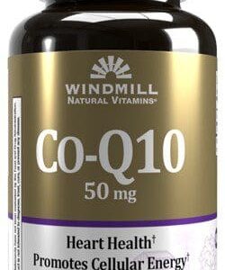 Windmill Natural Source Co-Q10 50 mg – 45 Capsules