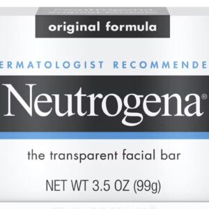 Neutrogena – Original Formula- The Transparent Facial Bar – 3.5 OZ, 99g