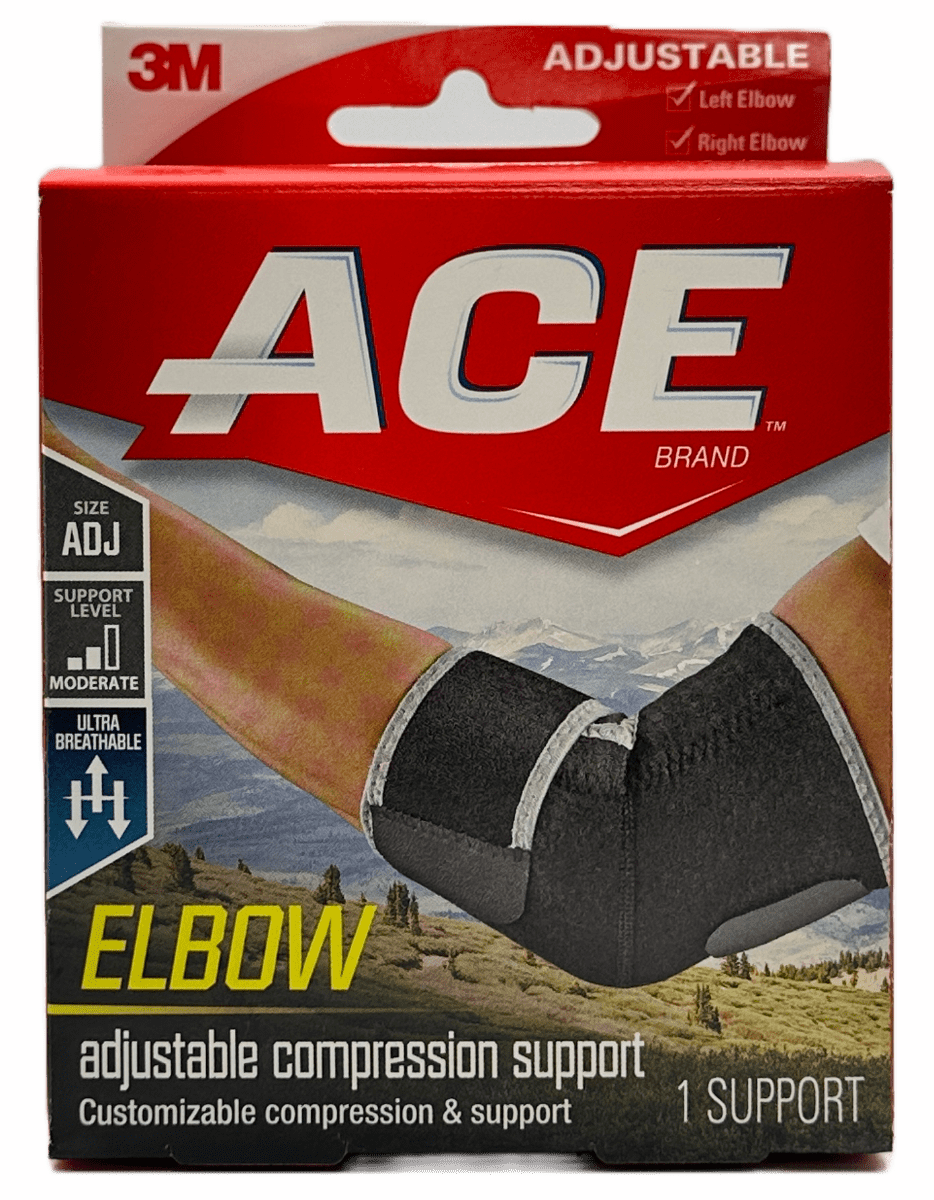 Ace Adjustable Compression Elbow Support – 3M – 1 Support