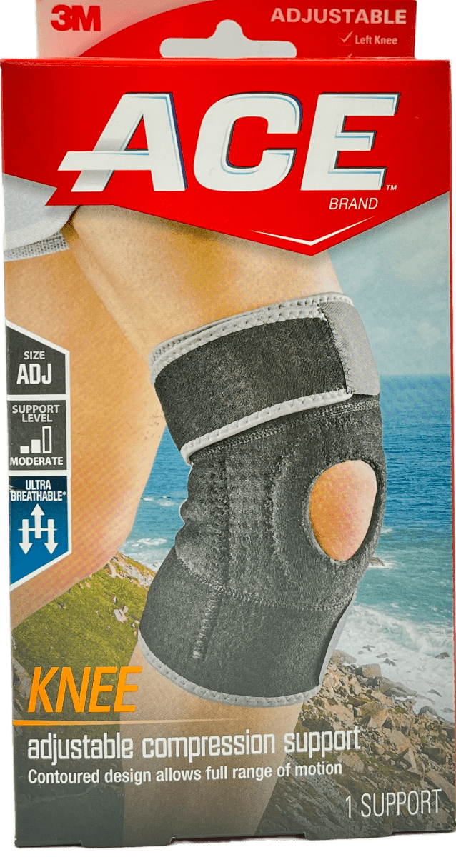 ACE – Adjustable Knee Compression Support – 3M – 1 Support
