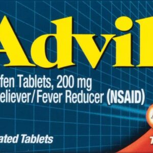 Advil – Pain Reliever and Fever Reducer – 200mg Ibuprofen – 24 CT