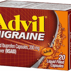 Advil Migraine Pain Reliever Liquid Filled Capsules – 200 mg – 20ct