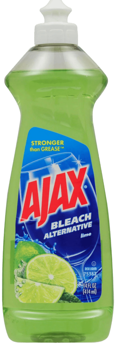 Ajax Ultra Bleach Alternative – Vinegar + Lime Dish Liquid – 14 FL OZ