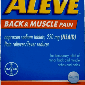 Aleve Back & Muscle Pain – 90 Tablets