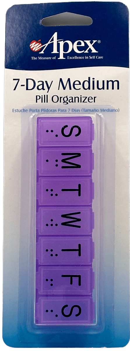 Apex – 7 Day Medium Pill Organizer