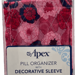Apex – Pill Organizer with Decorative Sleeve – AM/PM