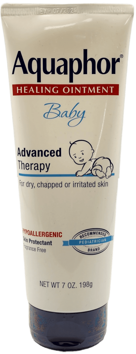 Aquaphor Baby Healing Ointment – Advanced Therapy – Hypoallergenic – 7 Oz