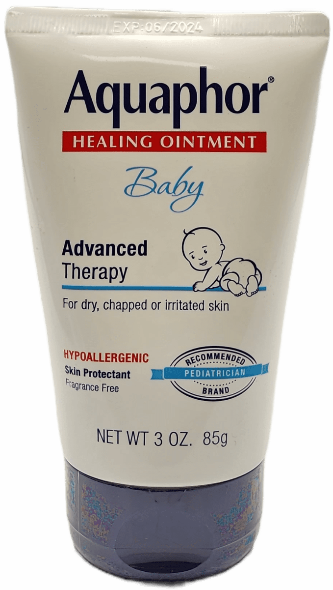 Aquaphor Healing Ointment – Baby – Advanced Therapy – Hypoallergenic – 3 OZ