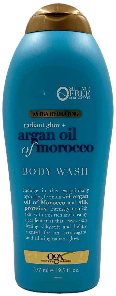 OGX Radiant Glow + Argan Oil of Morocco Body Wash – 19.5 FL OZ