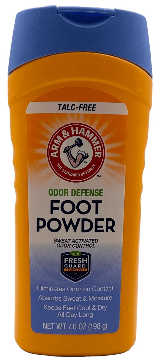 Arm & Hammer – Odor Defense Foot Powder – Sweat Activated Odor Control – 7 Oz