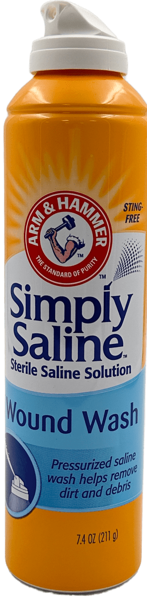 Arm & Hammer Simply Saline – Wound Wash – 7.4 Oz