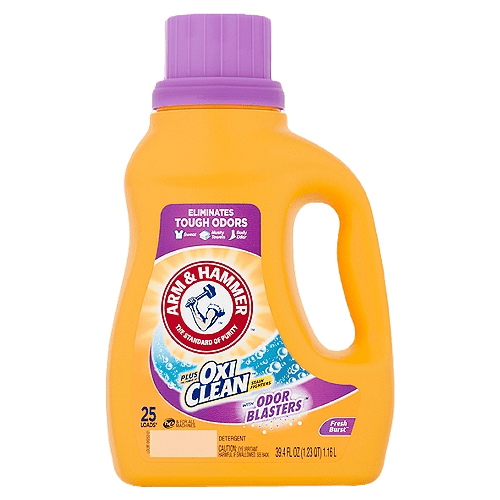 Arm & Hammer Oxi Clean Detergent – Fresh Burst – 39.4 FL OZ