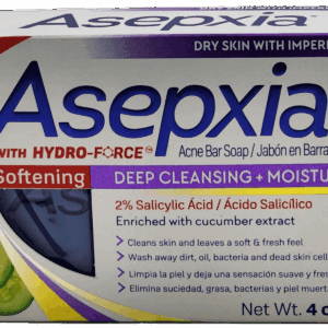 Asepxia Acne Bar Soap – Softening – 4 OZ
