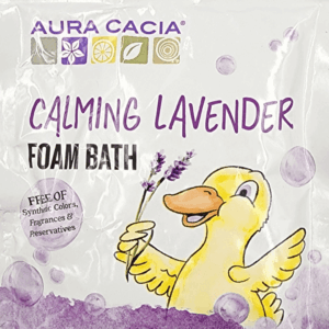 Aura Cacia – Calming Lavender Foam Bath – 2.5 OZ