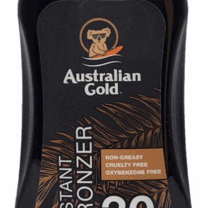 Australian Gold Instant Bronzer – Spray Gel Sunscreen – SPF 30 – 8 FL OZ