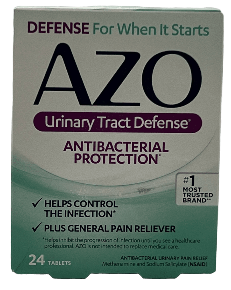 Azo – Urinary Tract Defense – Antibacterial Protection – 24 Tablets