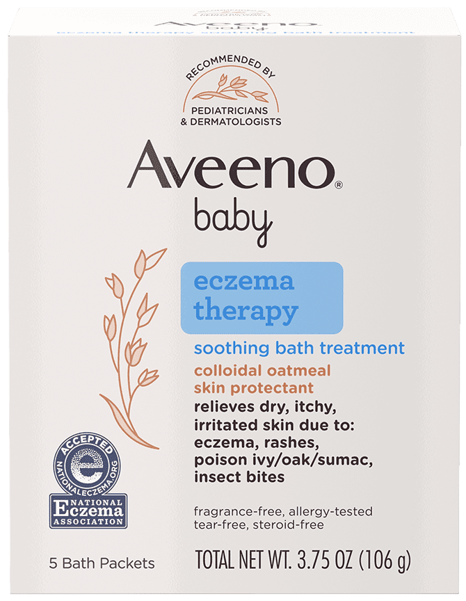 Aveeno Baby Eczema Therapy – Soothing Bath Treatment – 3.75 OZ