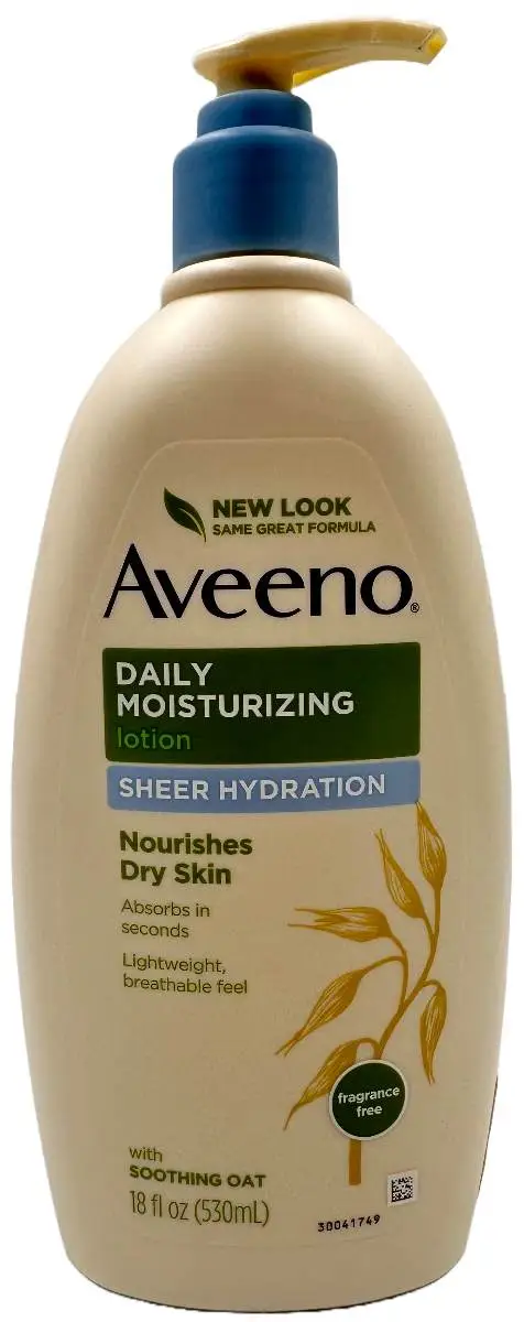 Aveeno – Daily Moisturizing Lotion – Sheer Hydration – 18 FL OZ