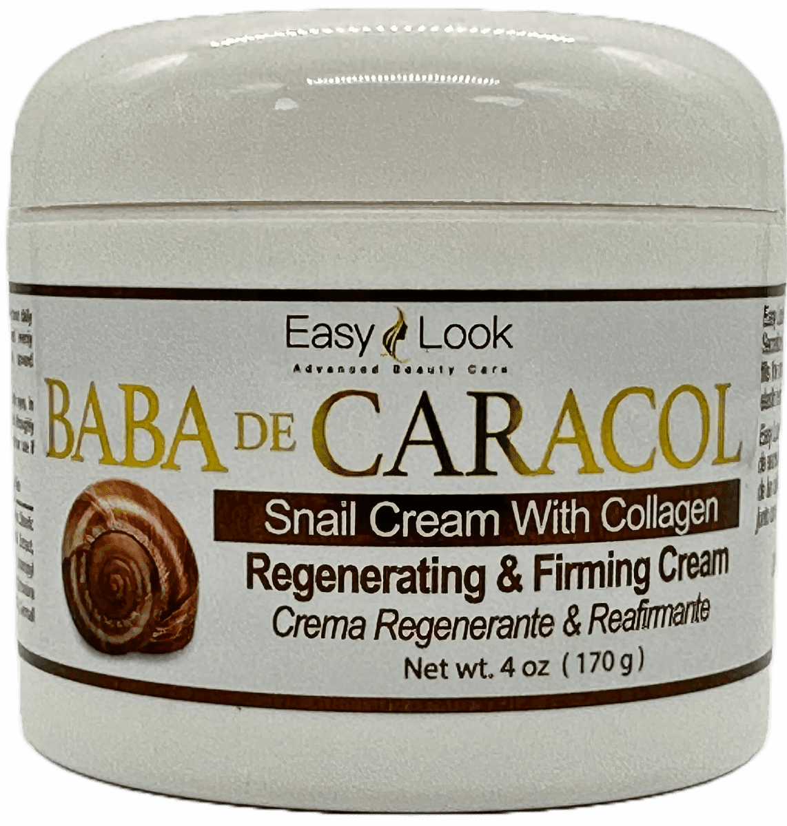 Baba De Caracol Snail Cream With Collagen – 4 OZ