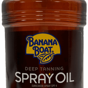 Banana Boat Deep Tanning Spray Oil – SPF 4 – Coconut Oil – 8 FL OZ