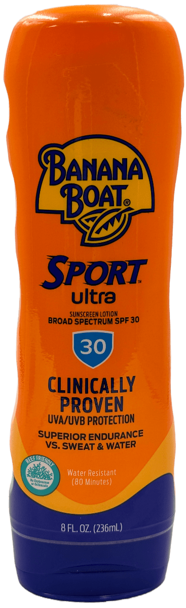 Banana Boat Sport Ultra Sunscreen Lotion – SPF 30 – 8 FL OZ
