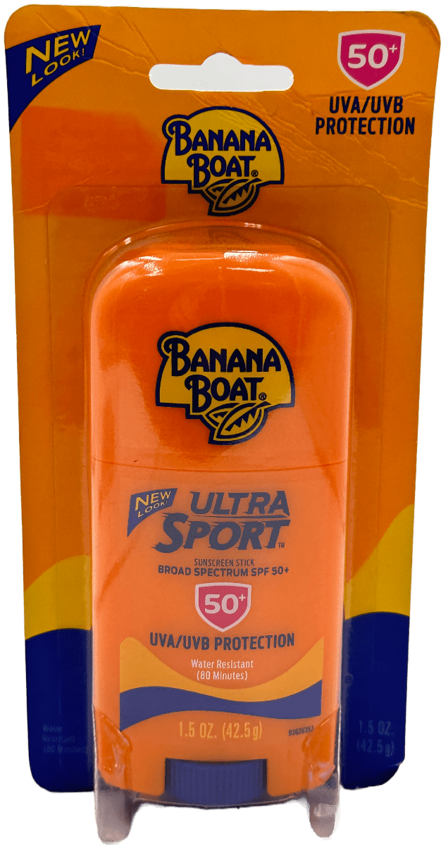 Banana Boat Sport Ultra Sunscreen Stick – SPF 50+ – 1.5 FL OZ