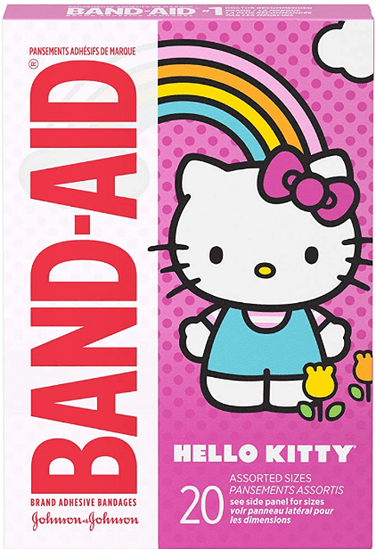 Johnson & Johnson – Band-Aid – Hello Kitty – 20 Assorted Sizes