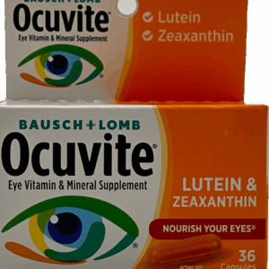 Bausch + Lomb – Eye Vitamin – Mineral Supplement – 36 capsules