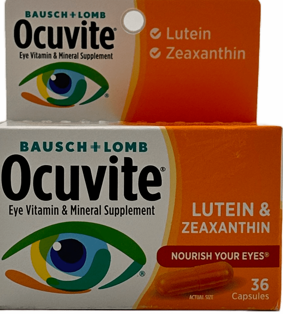 Bausch + Lomb – Eye Vitamin – Mineral Supplement – 36 capsules