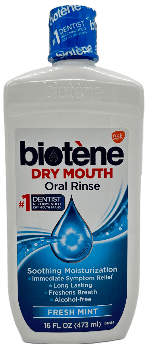 Biotene Dry Mouth Oral Rinse – Fresh Mint – 16 FL OZ