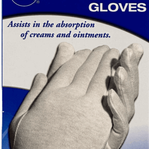 Cara – 100% Dermatological Cotton Gloves – L Size – One Pair