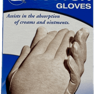 Cara – 100% Dermatological Cotton Gloves – M Size – One Pair