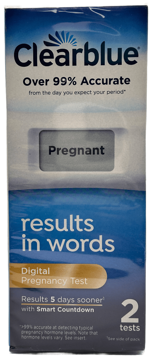 Clearblue Digital Pregnancy Test – 2 Tests