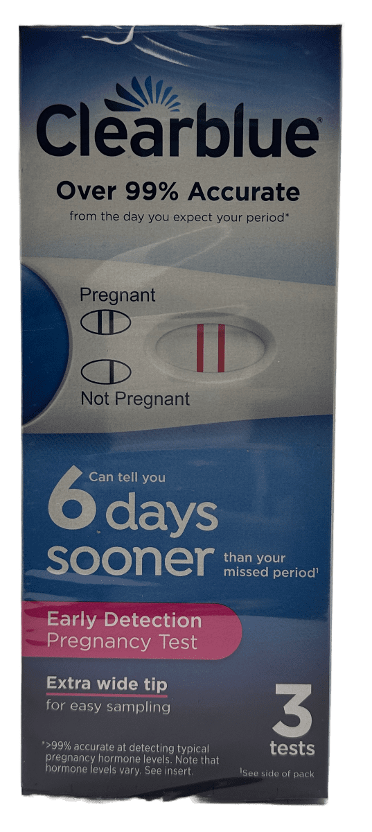 Clearblue Early Detection Pregnancy Test – 3 Tests
