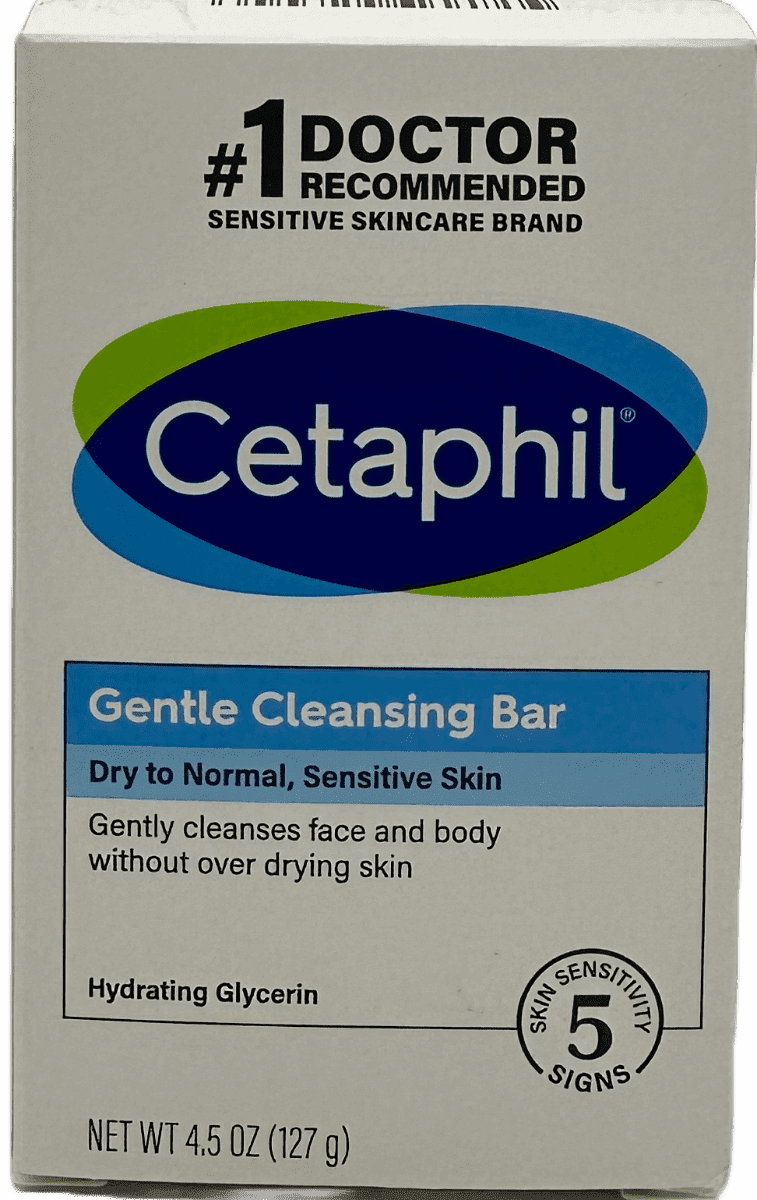 Cetaphil Gentle Cleansing Bar – 4.5 OZ