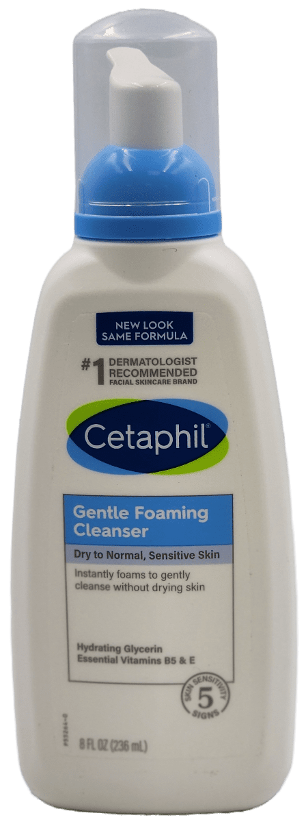 Cetaphil Gentle Foaming Cleanser – 8 FL OZ