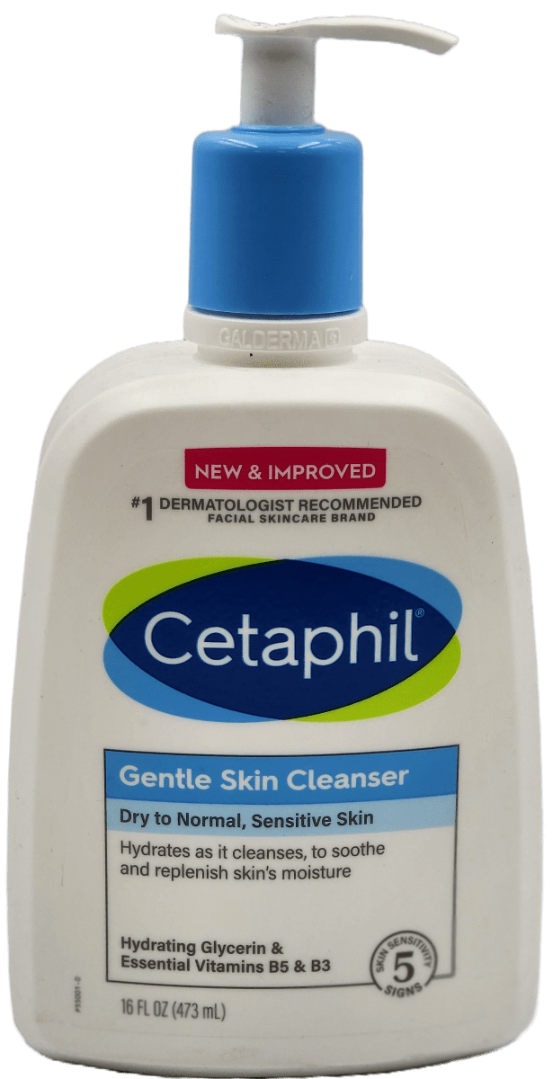 Cetaphil Gentle Skin Cleanser – Fragrance Free – 16 FL OZ