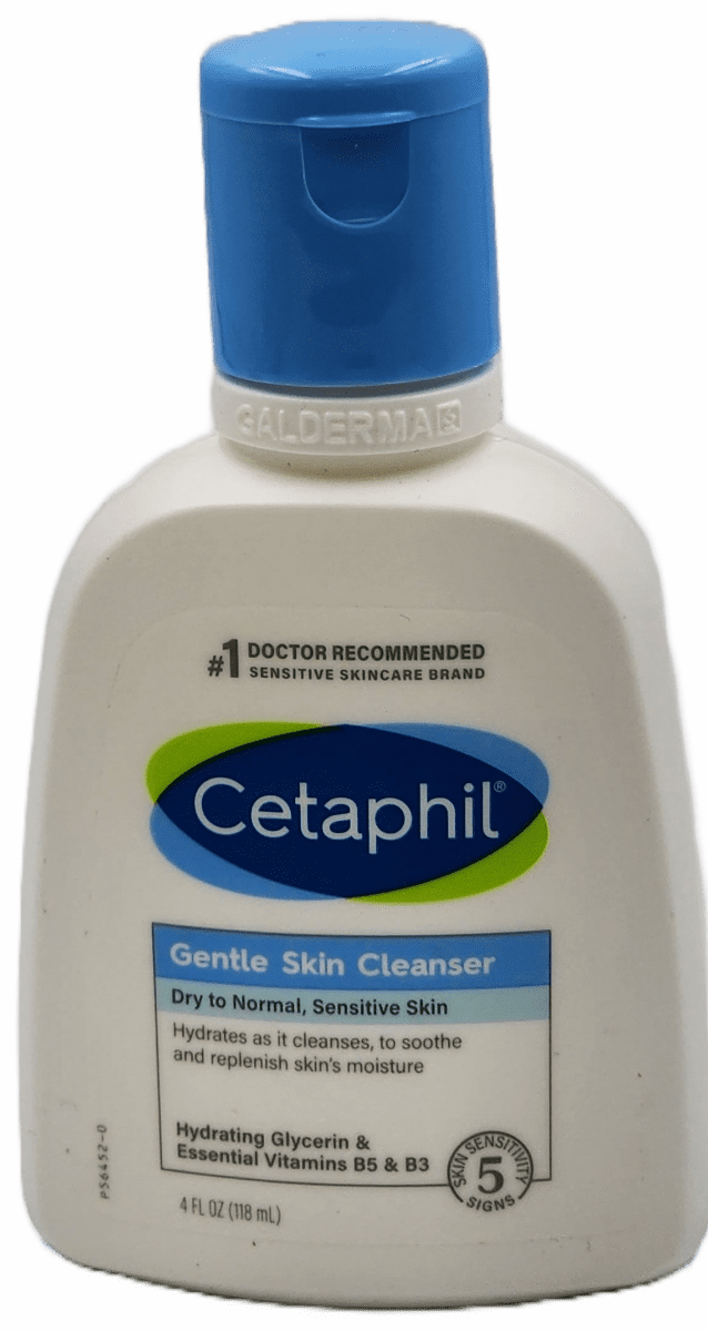 Cetaphil Gentle Skin Cleanser – Fragrance Free – 4 FL OZ