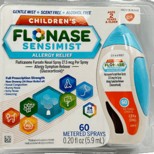 Children’s Flonase Sensimist – 24 Hour Allergy Relief – 60 Metered Sprays