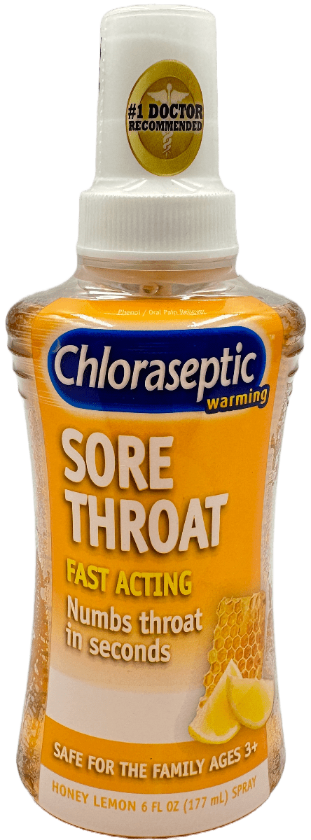Chloraseptic – Sore Throat Spray – Honey Lemon – 6 FL OZ