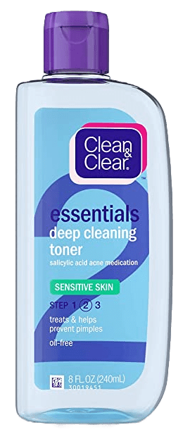 Clean & Clear – Deep Cleaning Toner – Sensitive Skin – 8 FL OZ