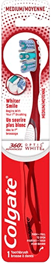 Colgate Toothbrush 360 Optic White – Medium