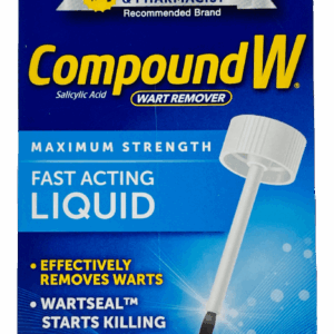 Compound W – Wart Remover Liquid – Maximum Strength – 0.31 FL OZ