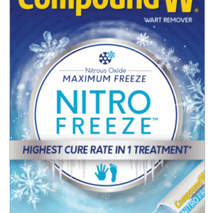 Compound W – Wart Removal NitroFreeze Pen – 1 Pen & 5 Replaceable Tips