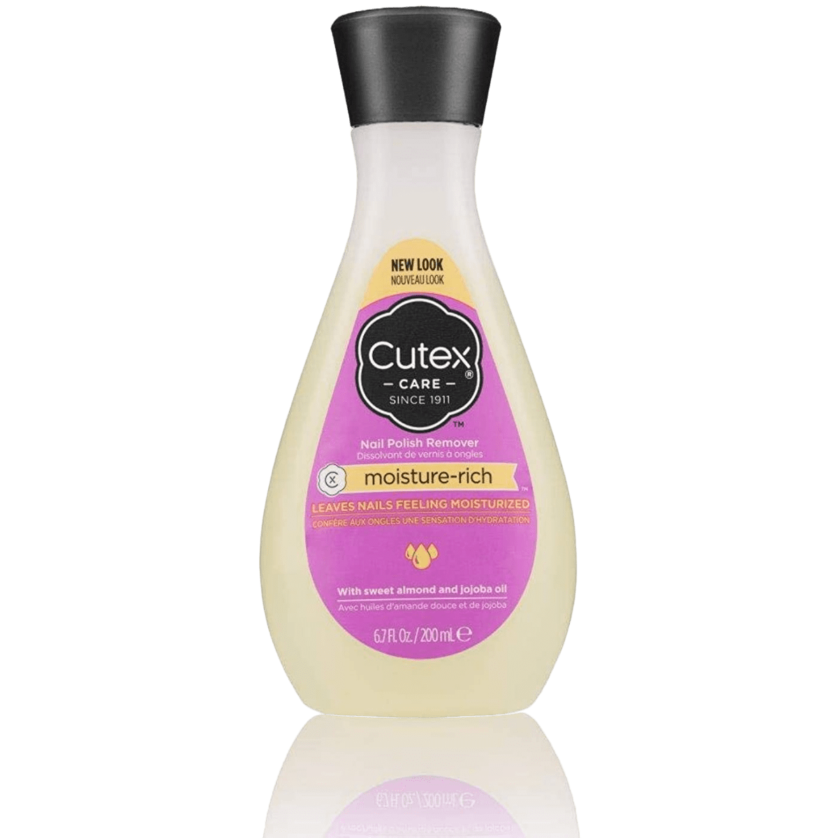 Cutex Care – Moisture Rich Nail Polish Remover – 6.7 FL OZ