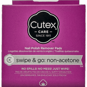 Cutex Care Nail Polish Remover Pads – 10 Ct
