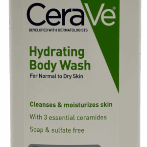 CeraVe Hydrating Body Wash – Gentle Foaming Formula – 10 FL OZ