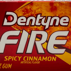 Dentyne Fire – Spicy Cinnamon Flavor – Sugar Free Gum – 16 Pieces