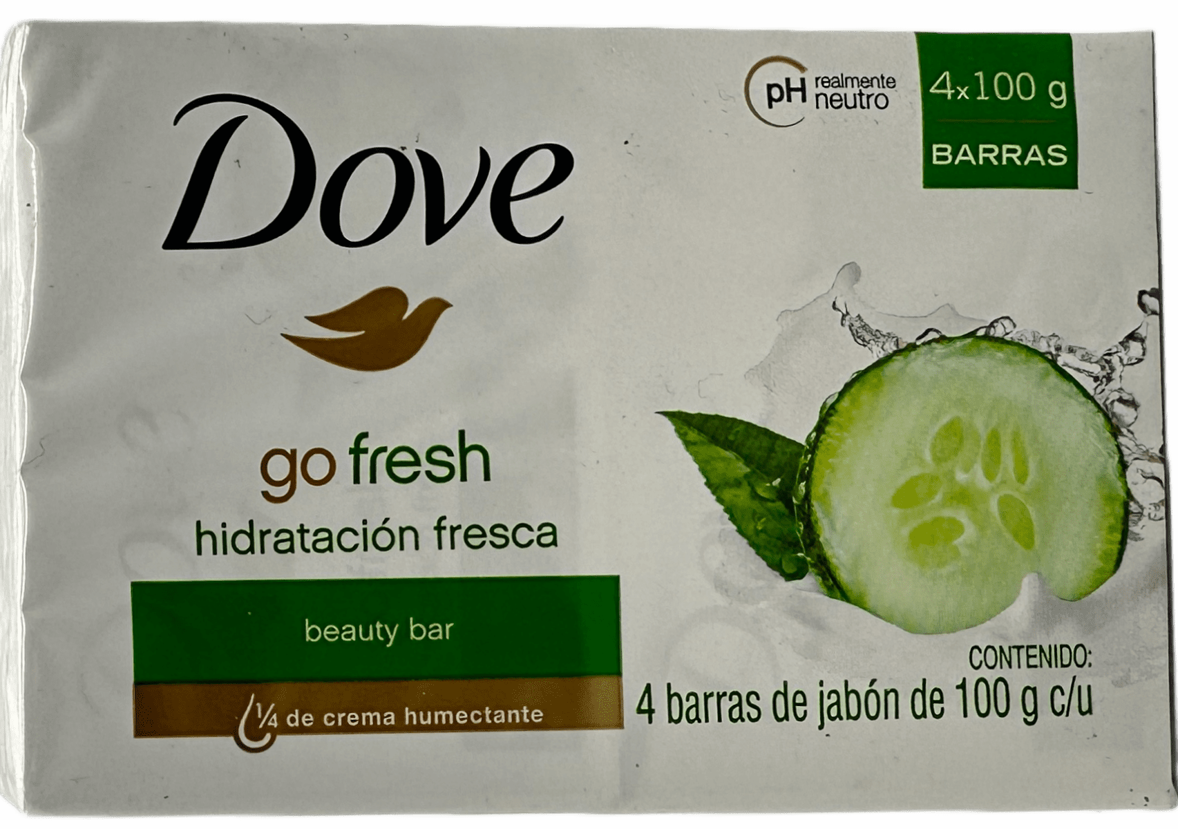 Dove Go Fresh Beauty Bar – 4 X 3.5 OZ Bars